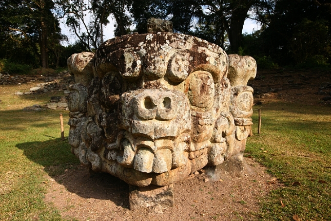 Starobylé město Májů, Copán - Honduras