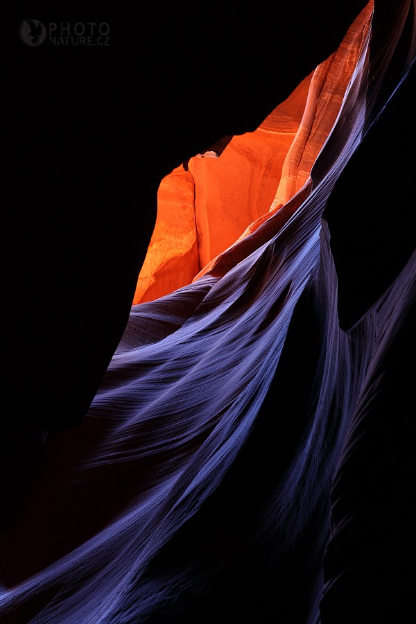 Antelope Canyon, hra barev